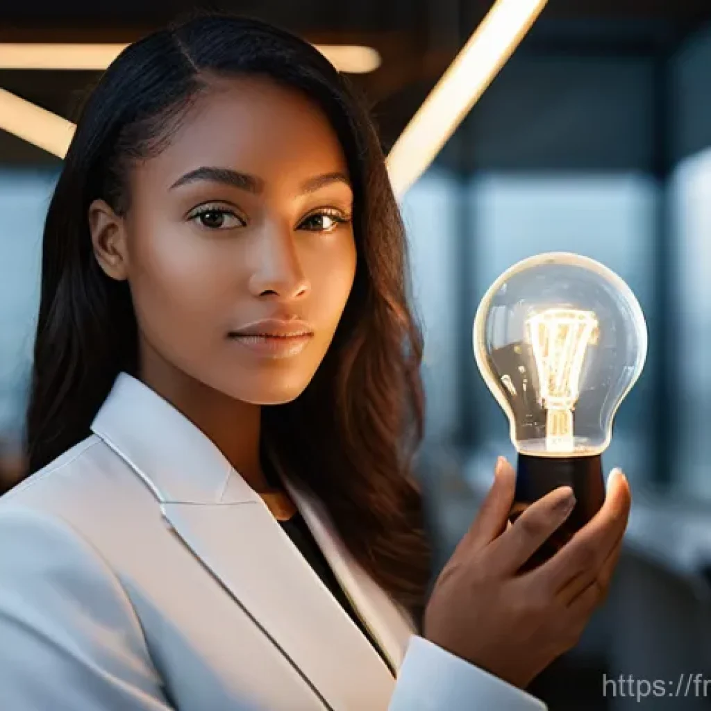 변리사와 지재권 분쟁 해결 사례 - **Prompt 1: The Entrepreneur's Protected Vision**
    A young, diverse female entrepreneur, in her l...