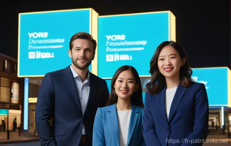 변리사 시험 필수 서적 - A brilliant female engineer, dressed in a clean, fitted lab coat over a professional shirt and trous...